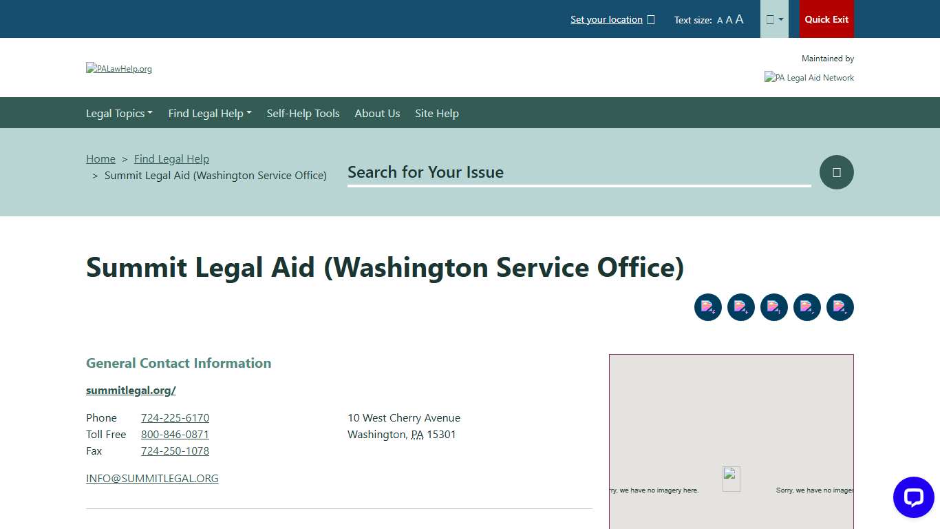 Summit Legal Aid(Washington Service Office)| Education - Student Records PALawHELP.org - Your Online Guide to Legal Information and Legal Services in Pennsylvania